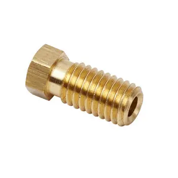 Brass Union Male 9Mm X 1.25 (Citroen) Cu45 1