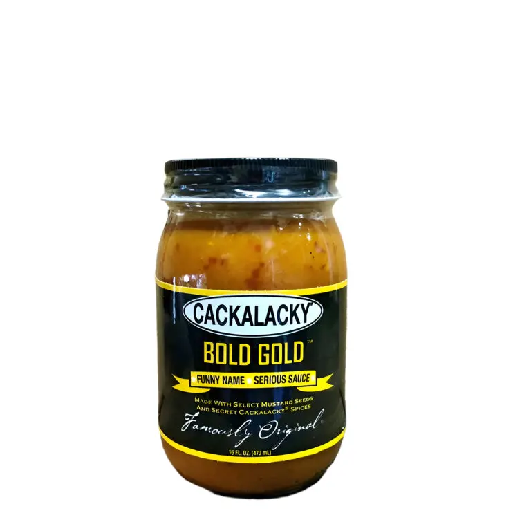 Cackalacky® Bold Gold® Mustard Sauce 1
