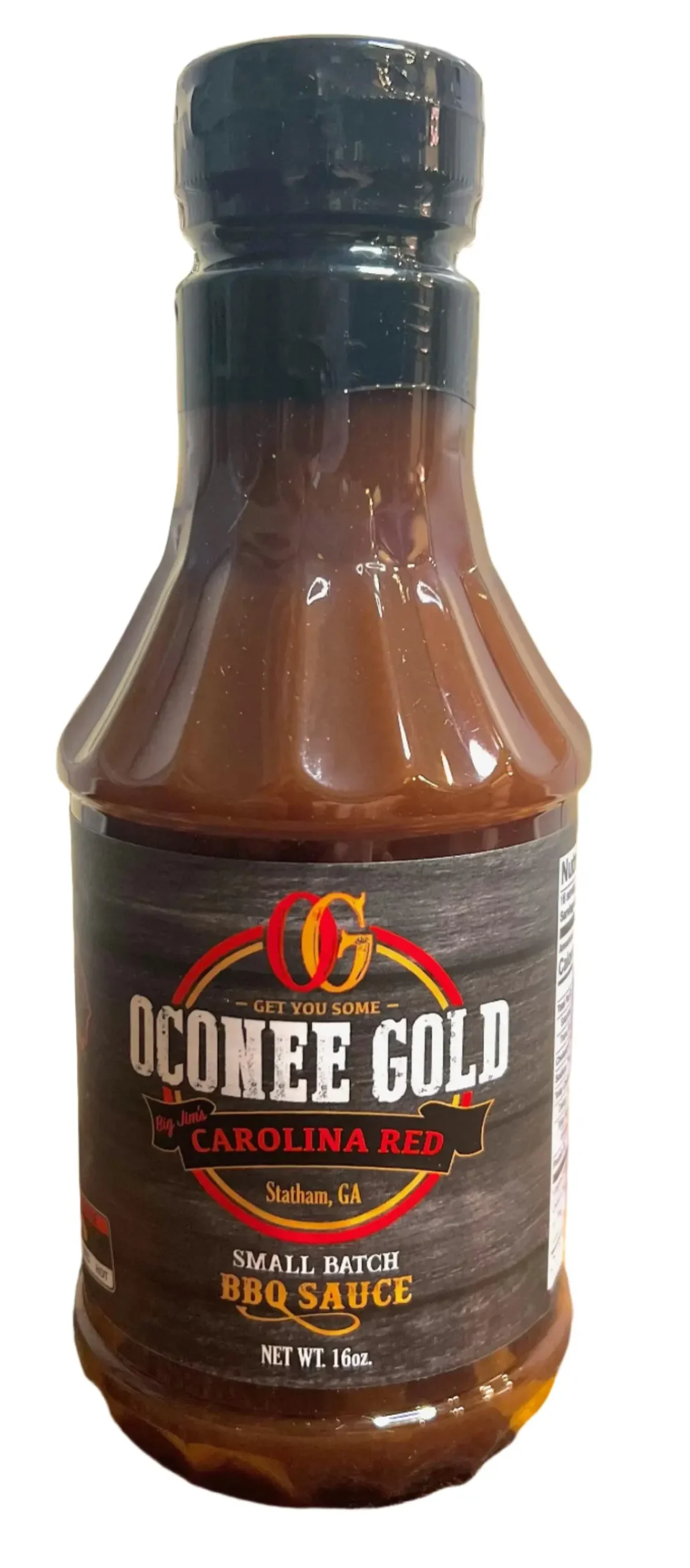 Oconee Gold Big Jim's Carolina Red Bbq Sauce 1