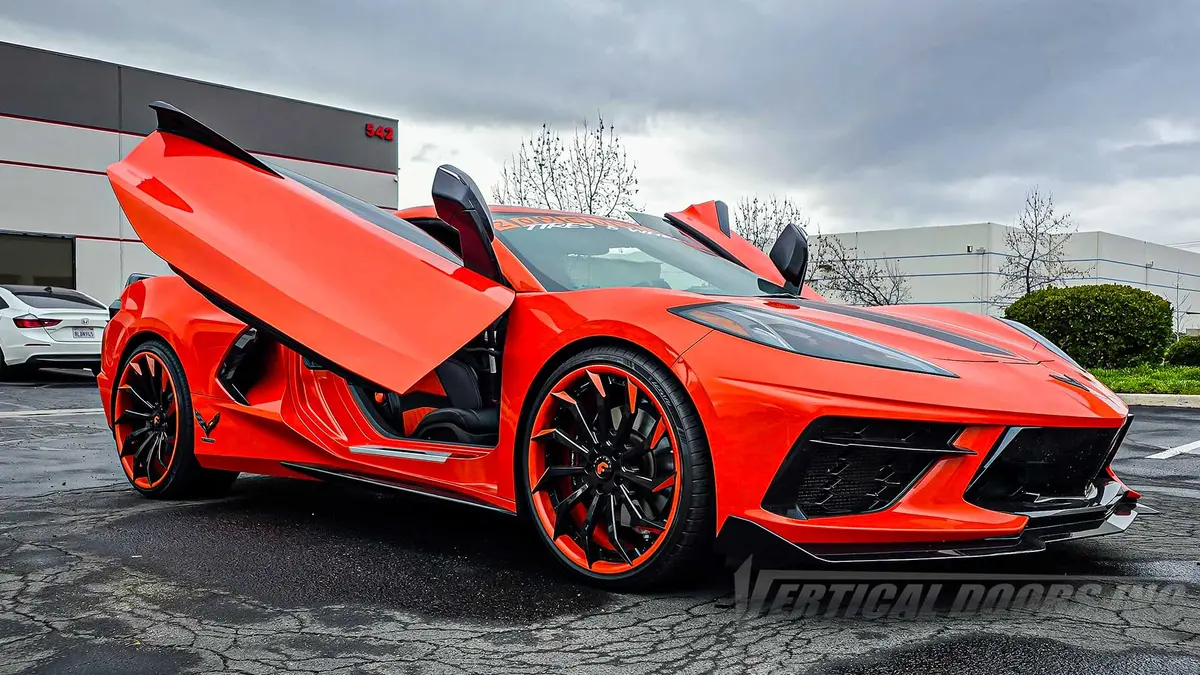 Zlr Doors Kit Chevrolet Corvette C8 2020-2026 1