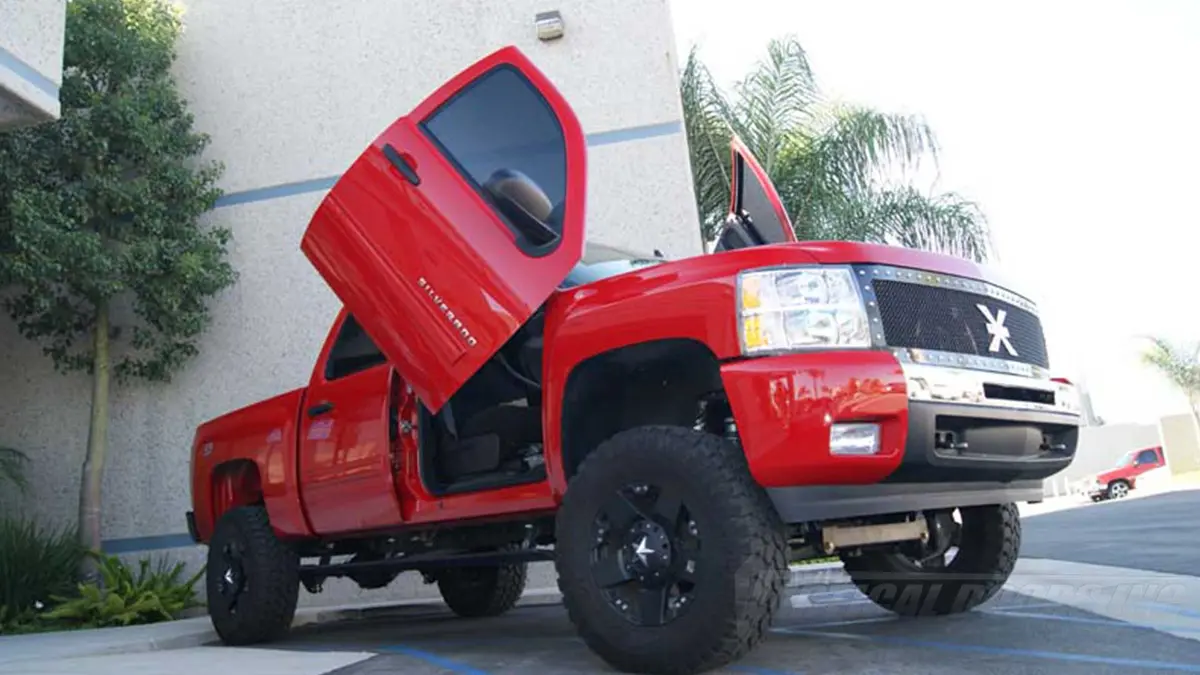 Vertical Doors Kit Compatible Chevrolet Silverado 2007-2014 1