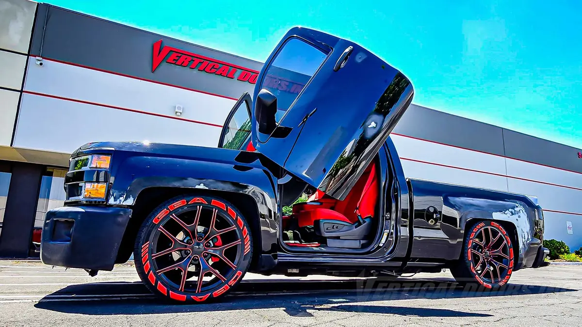 Vertical Doors Kit Compatible Chevrolet Silverado 2014-2018 1