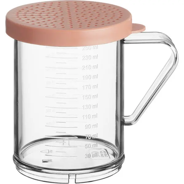 Choice 10 Oz. Medium Ground Spice Shaker 1