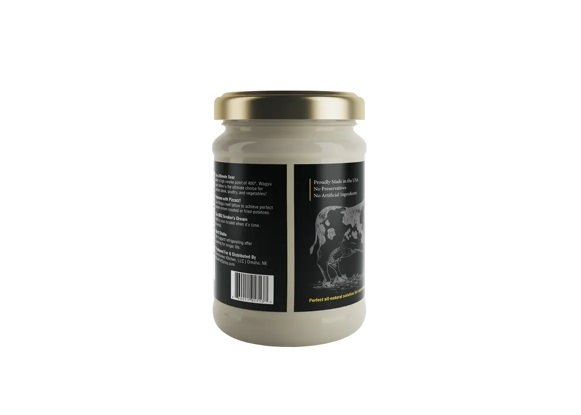 Cornhusker Kitchen Premium Wagyu Beef Tallow (14 Oz) 2