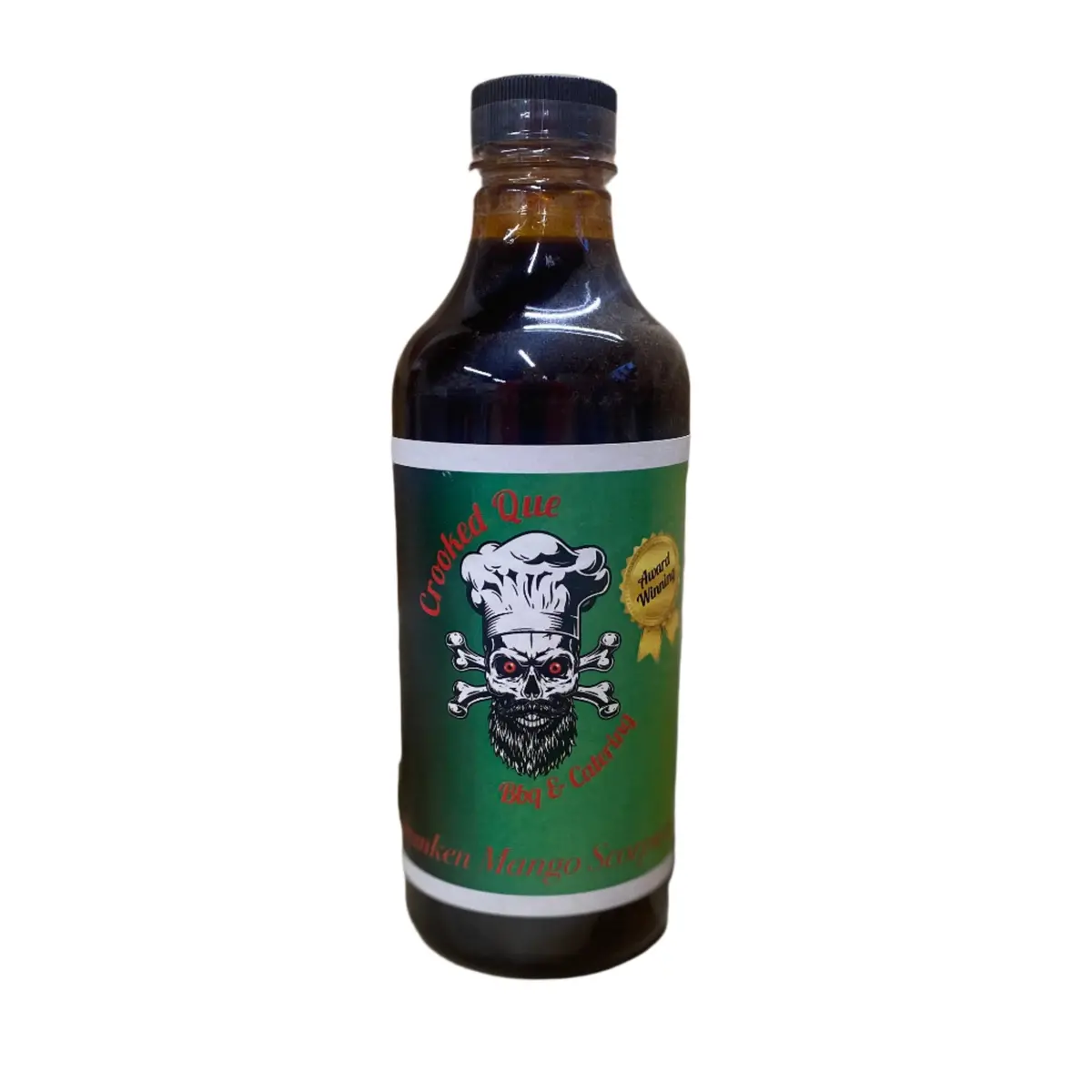 Crooked Que Drunken Mango Scorpion Sauce 1