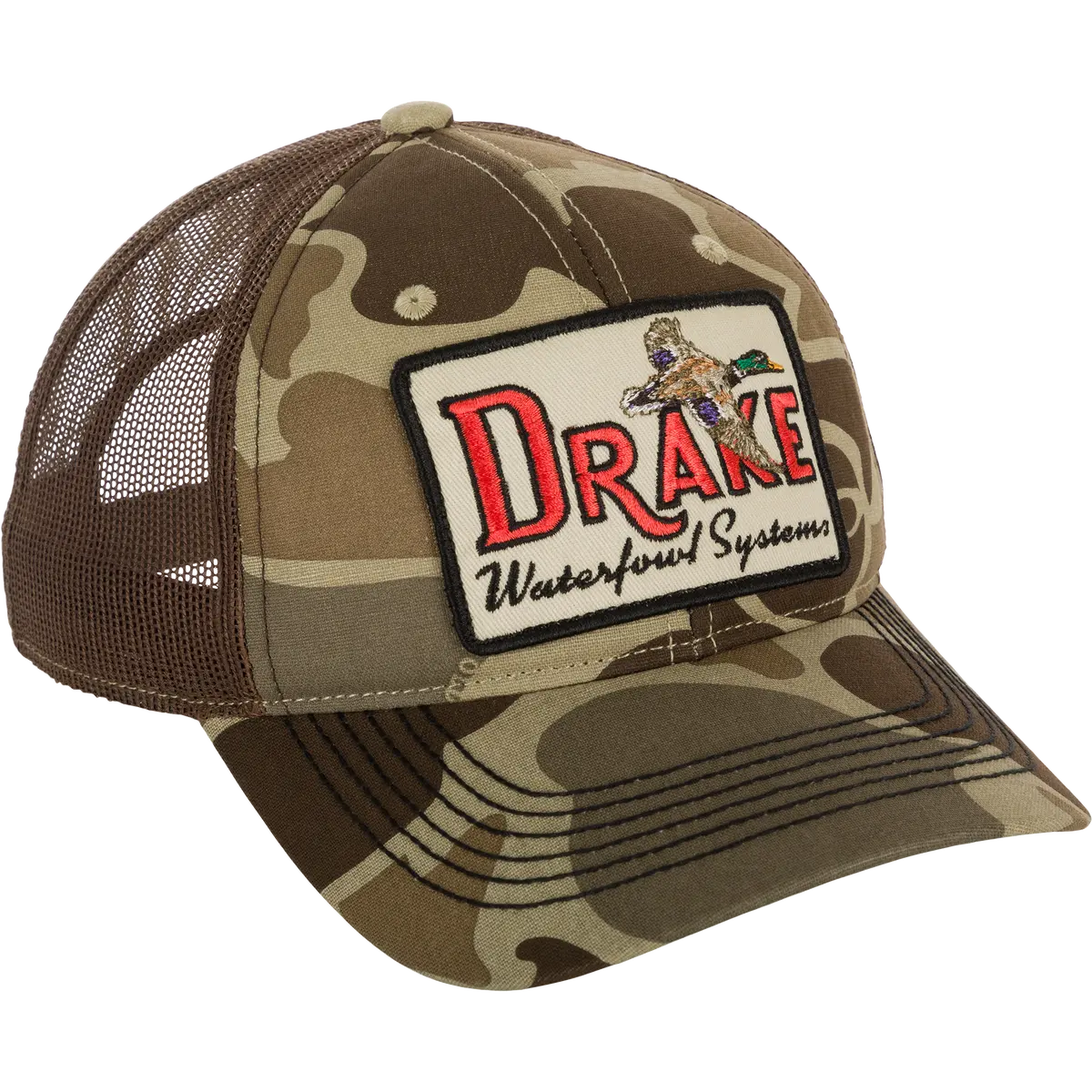 Square Patch Foam Front Ball Cap 1