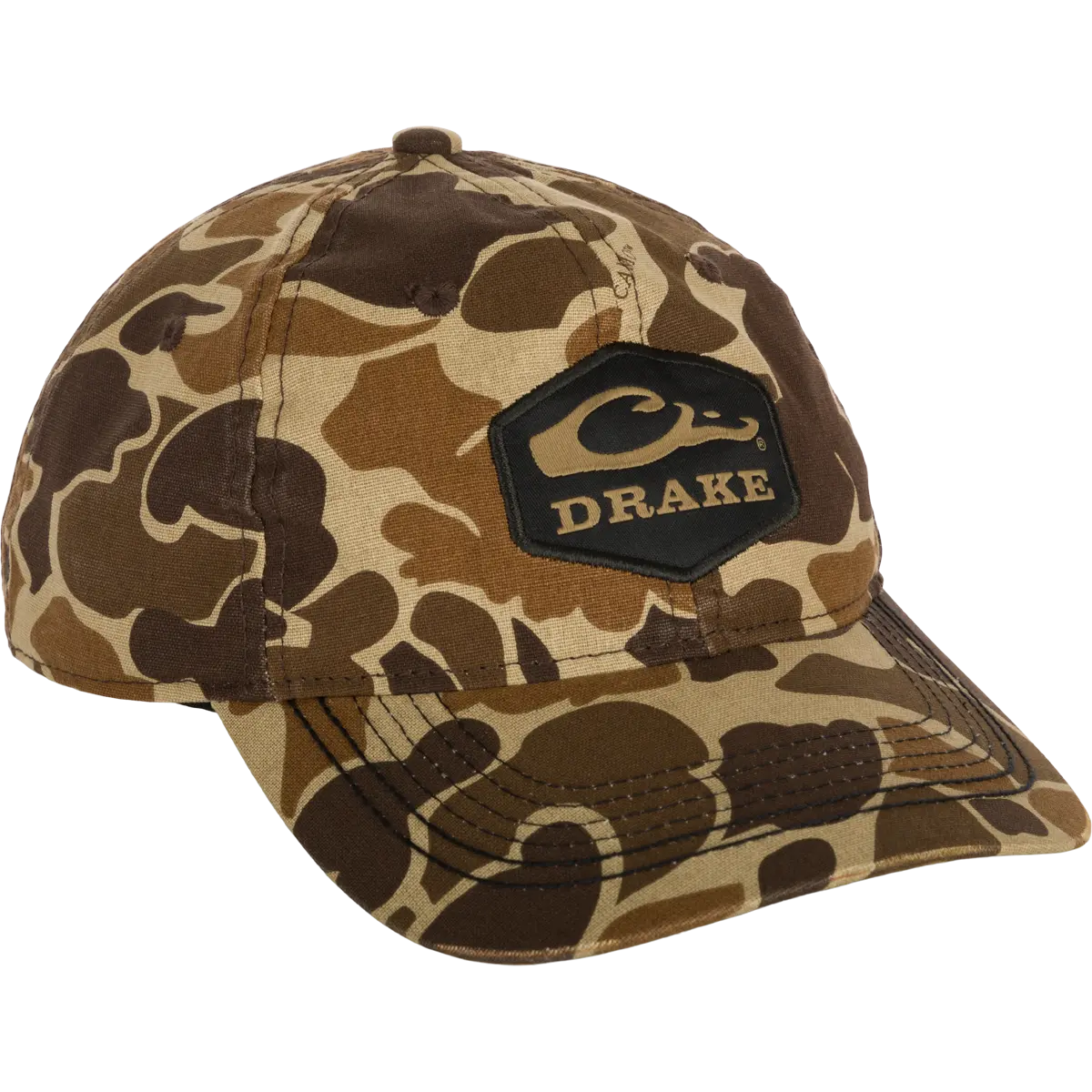 Camo Cotton Twill Hex Patch Cap 1