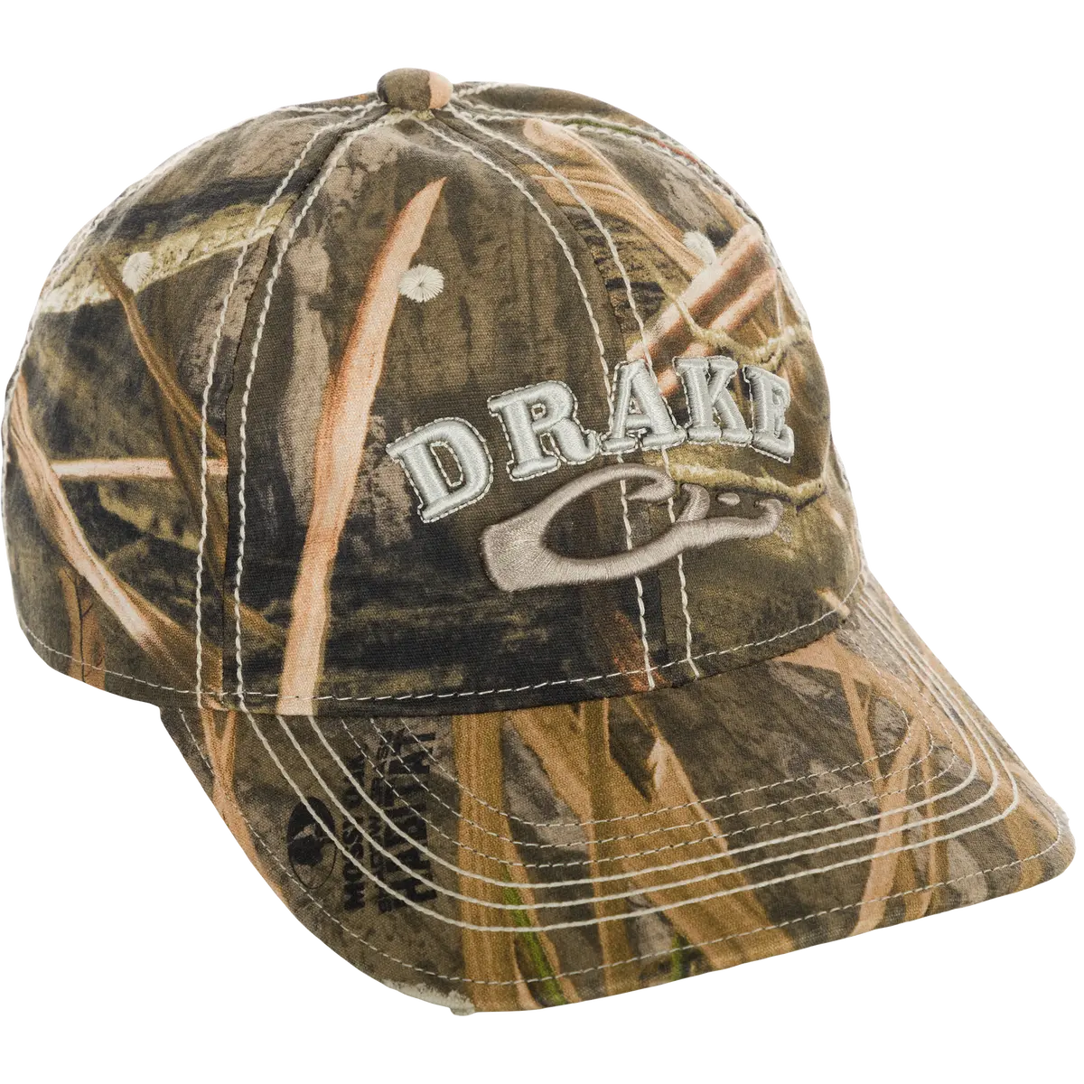 Distressed 6-Panel Ball Cap 1
