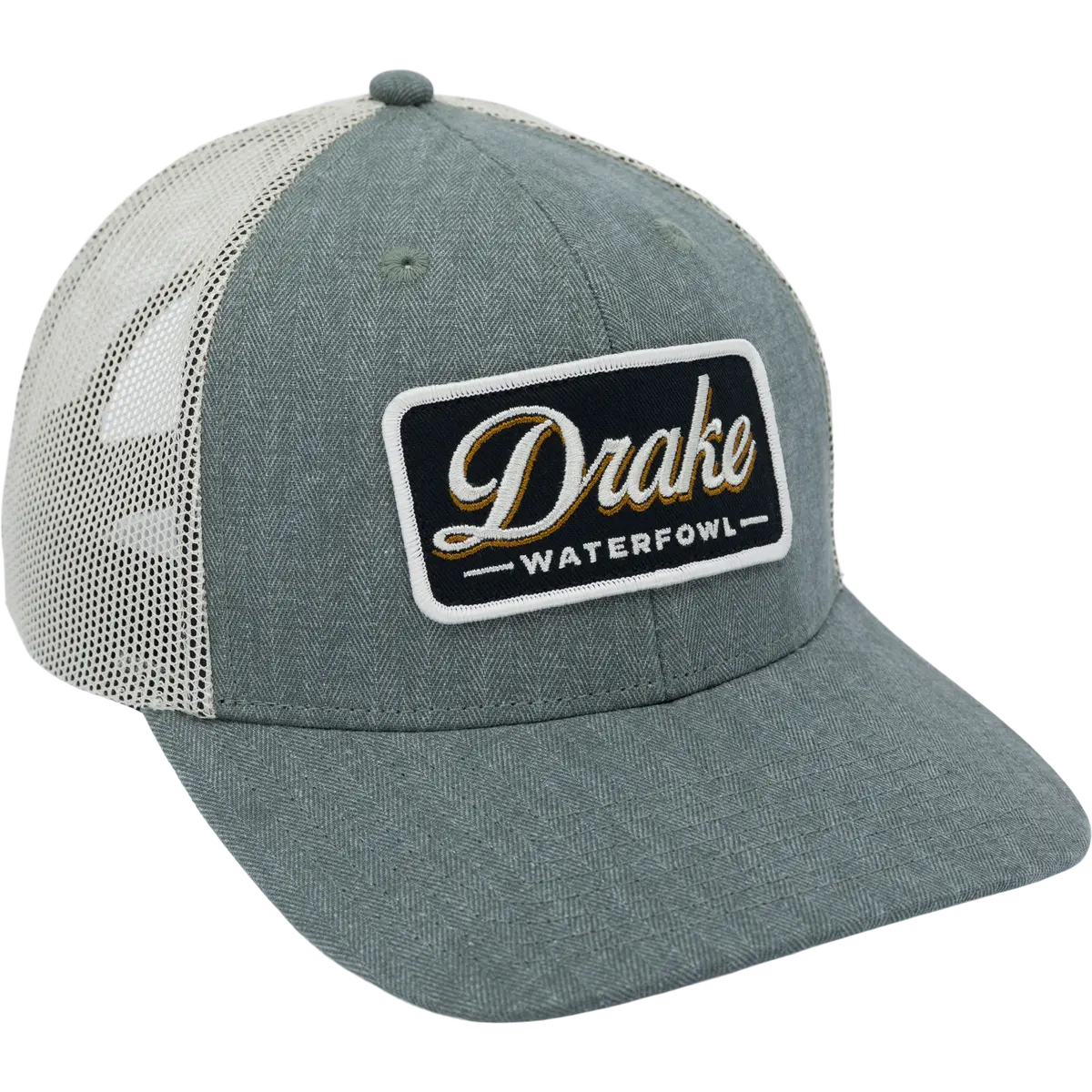 Herringbone Patch Mesh Back Cap 1