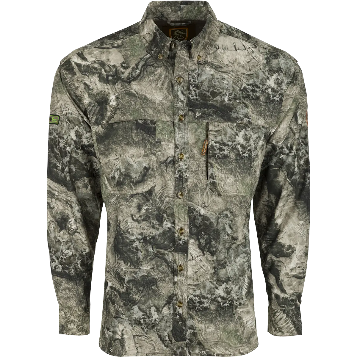 Mesh Back Flyweight Shirt L/S 1