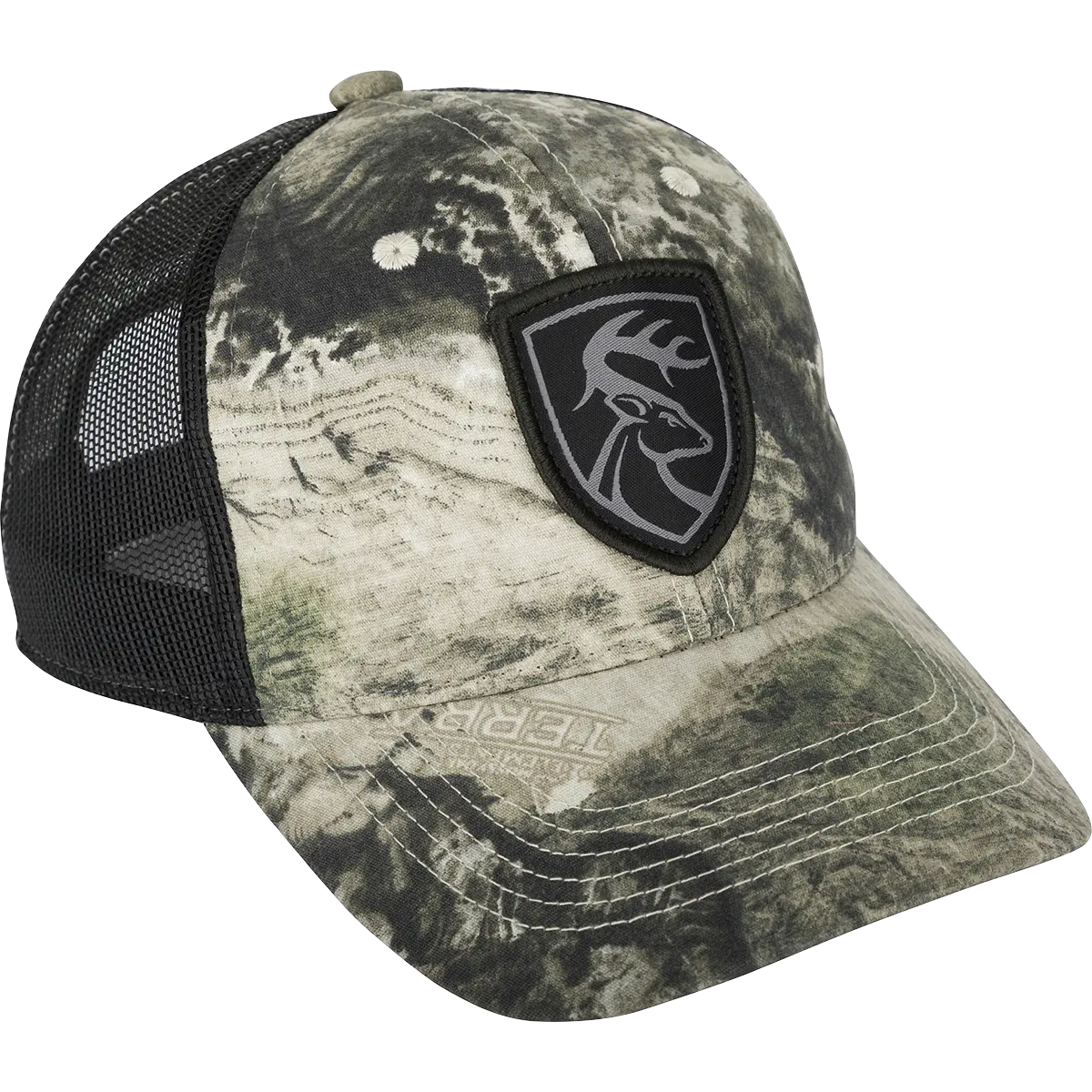 Mesh-Back Patch Logo Cap 1