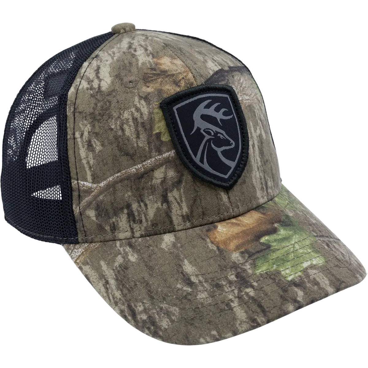 Mesh-Back Patch Logo Cap 1
