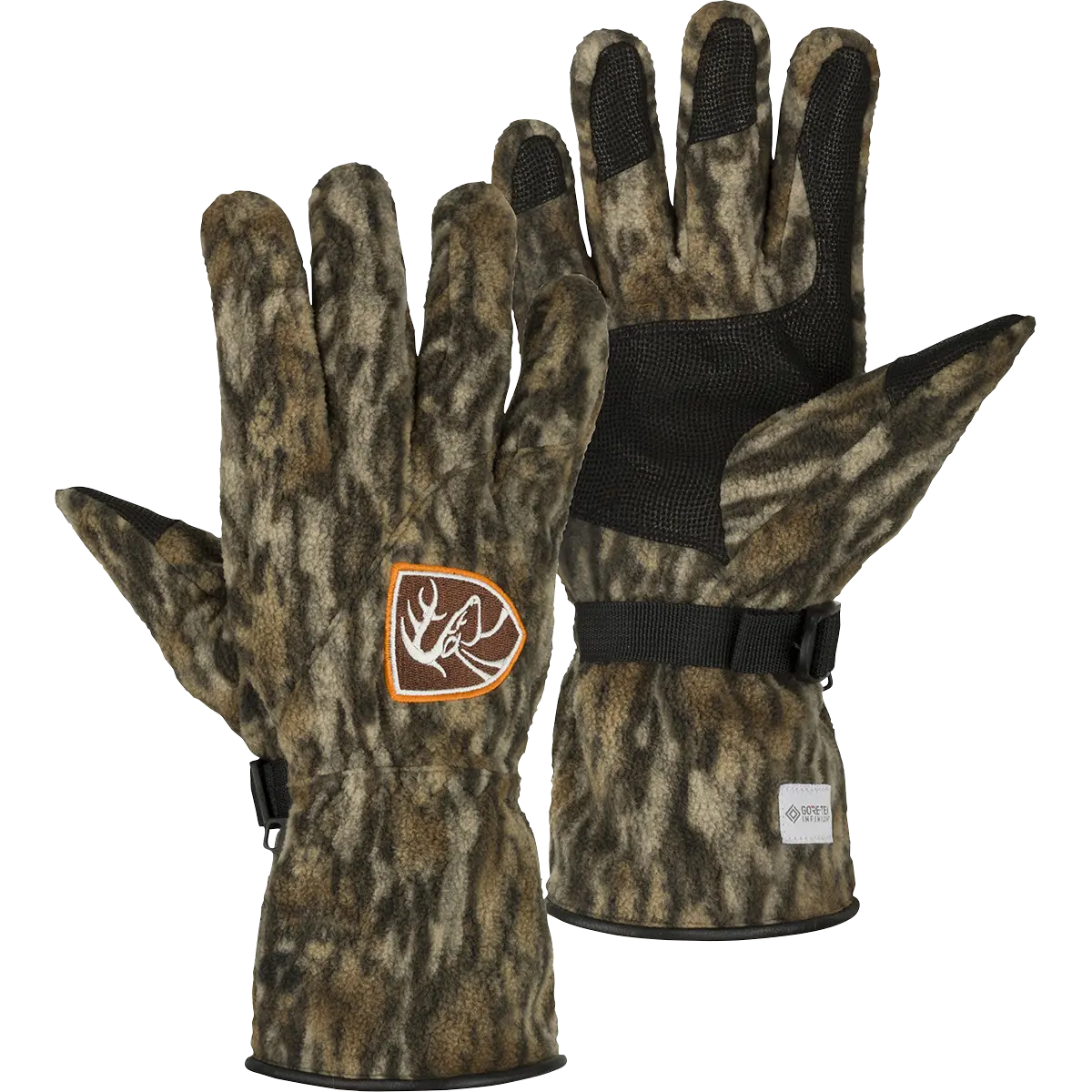 Non-Typical Mst Windstopper Fleece Camo Shooter's Gloves 6
