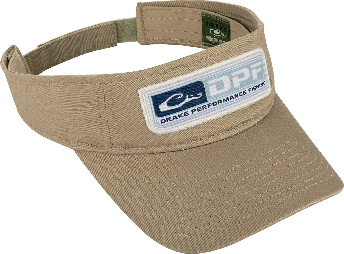 Drake Fishing Logo Visor 1