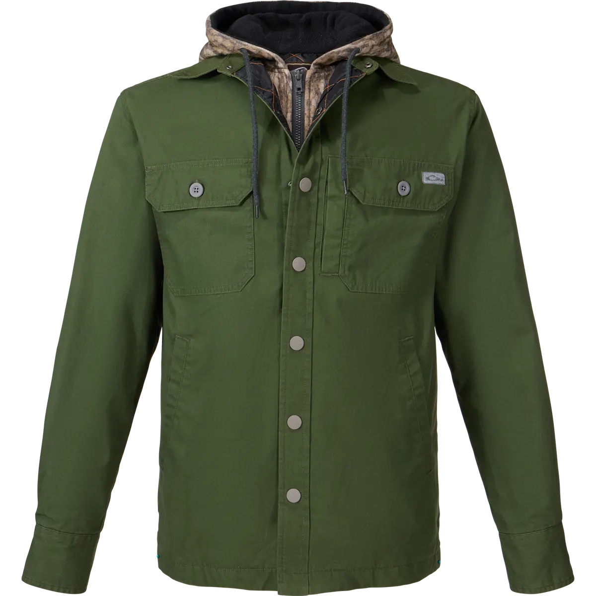 Campfire Canvas Shirt Jac Hoodie 1