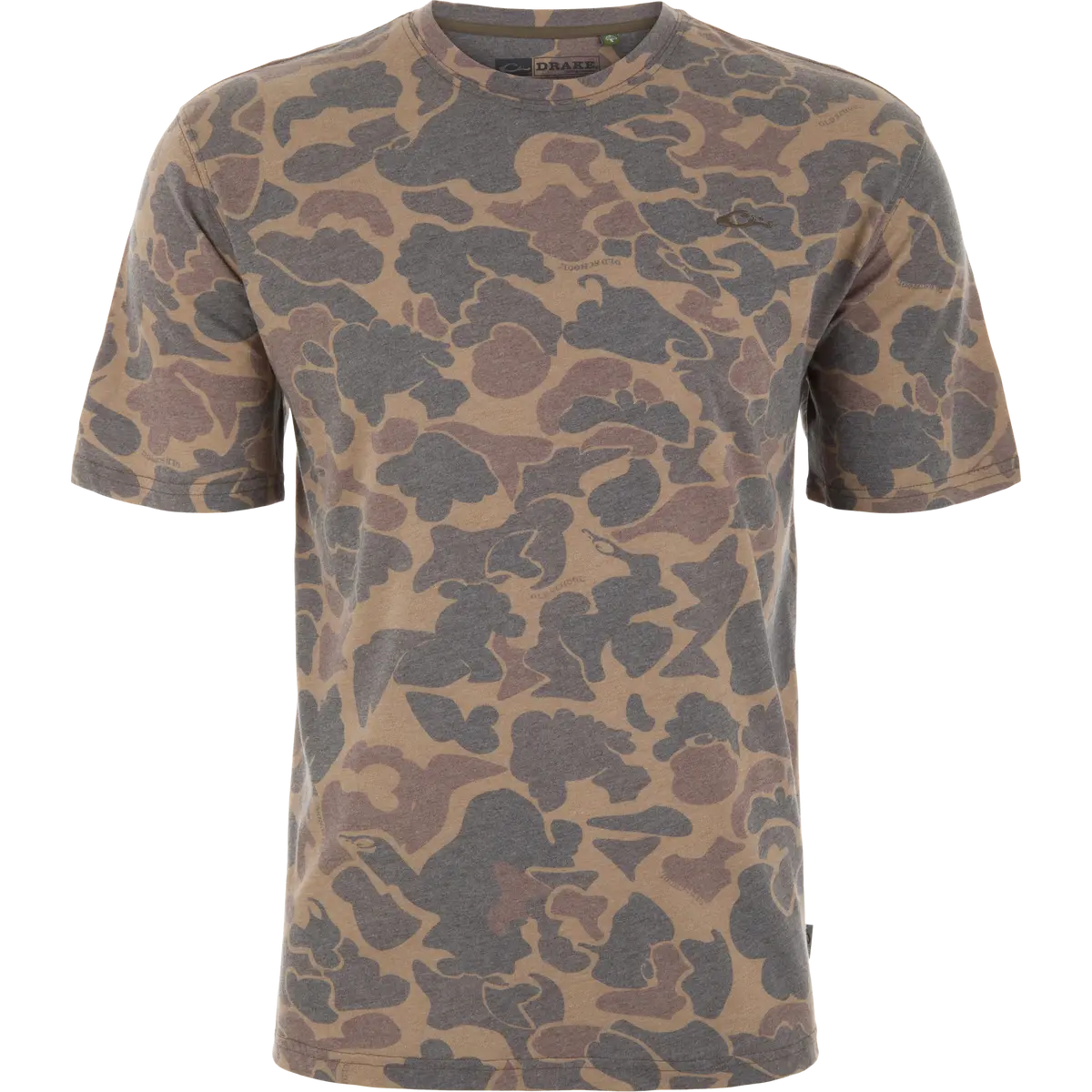Drake Head Tri-Blend Crew Short Sleeve T-Shirt 1