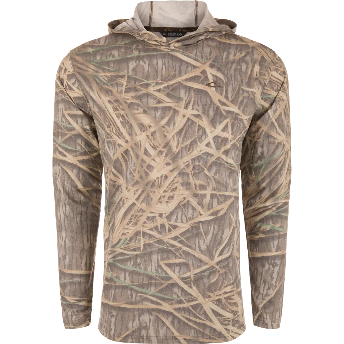 Youth Drake Tri-Blend Long Sleeve Hoodie 1