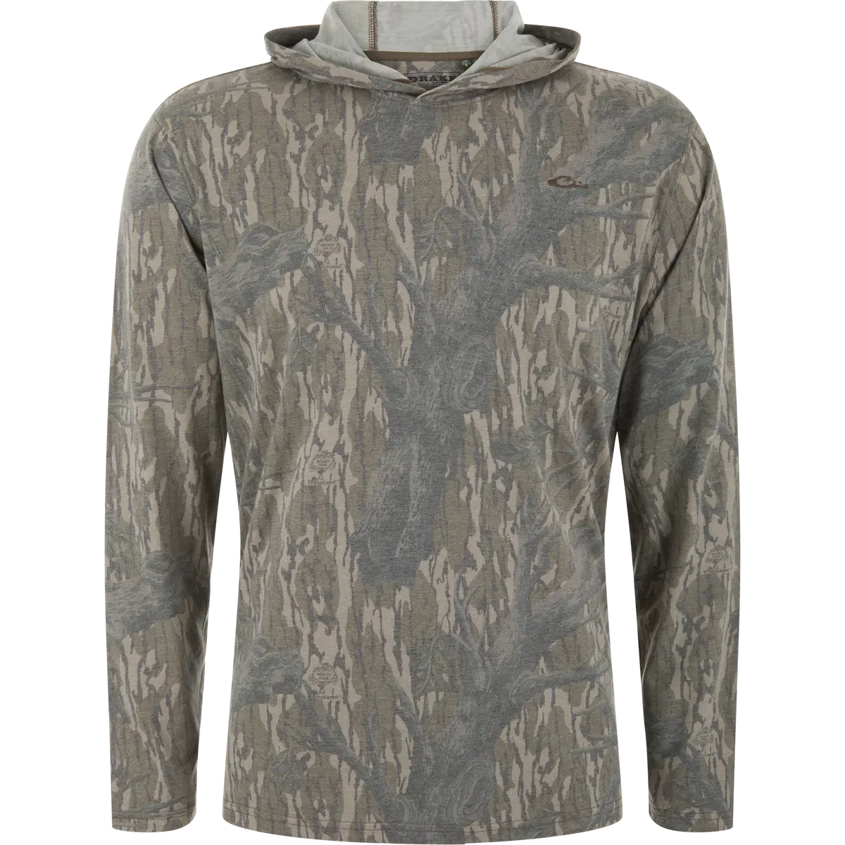 Drake Tri-Blend Long Sleeve Hoodie 1