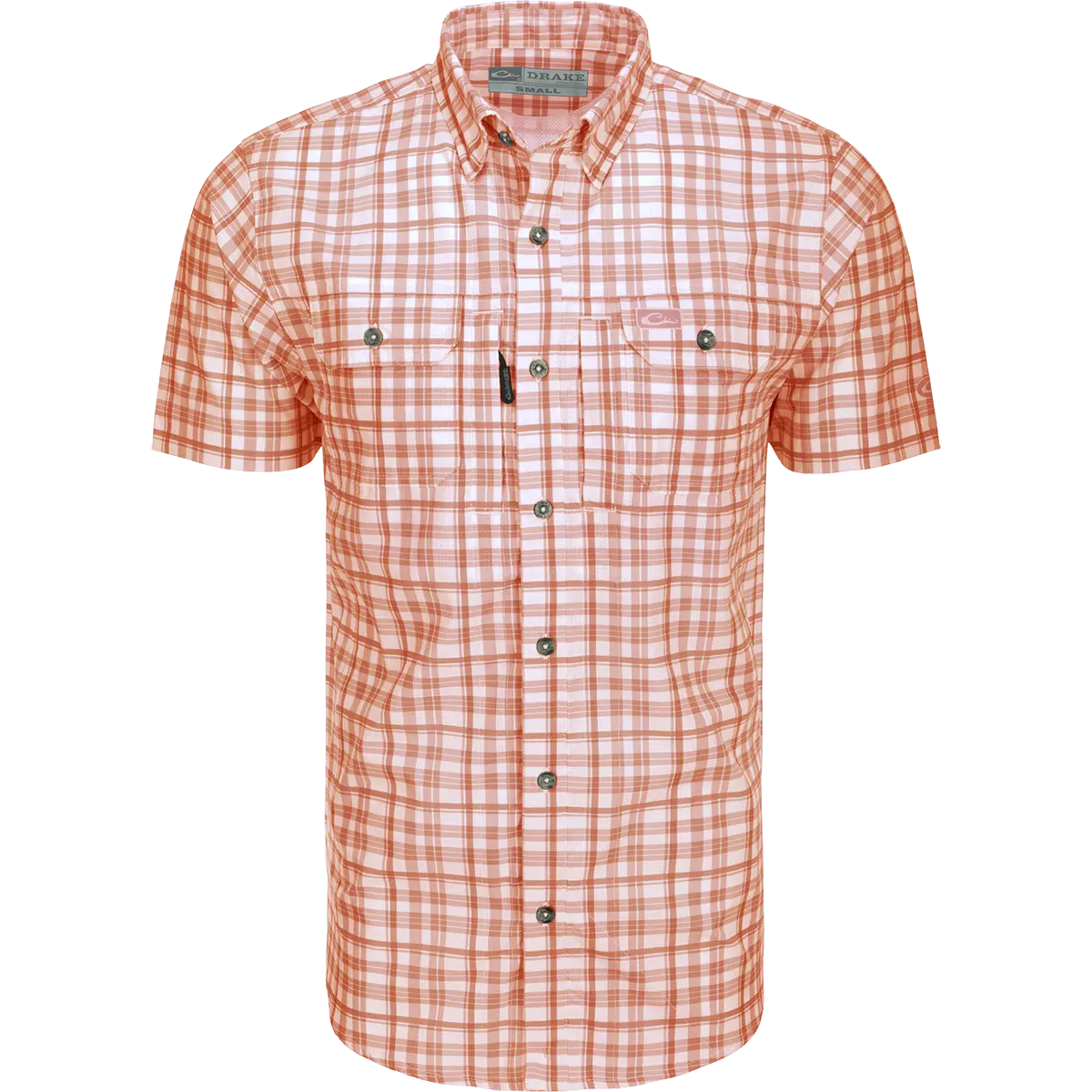 Hunter Creek Window Pane Plaid Short Sleeve Shirt 1