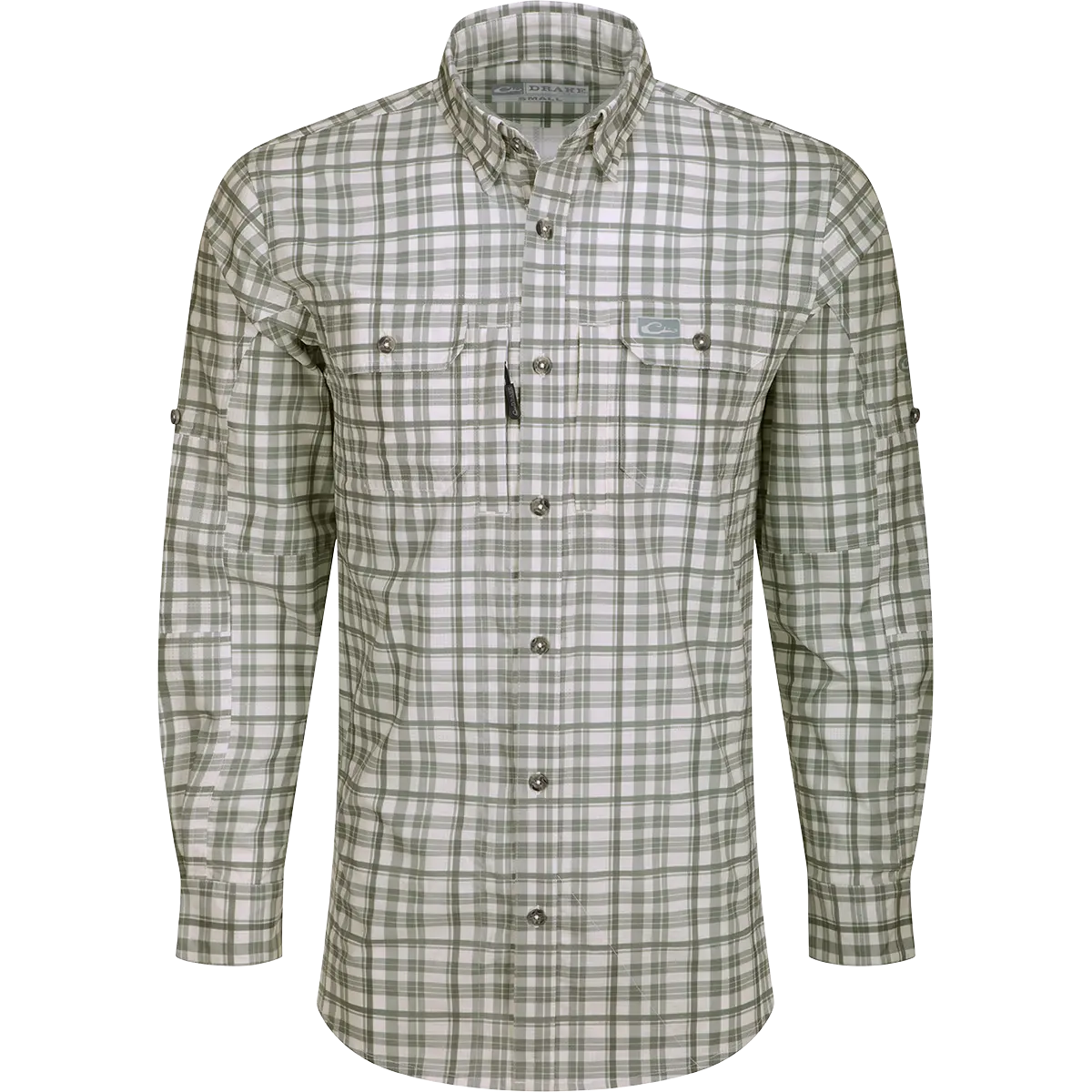 Hunter Creek Lightweight Window Pane Plaid Shirt L/S 1