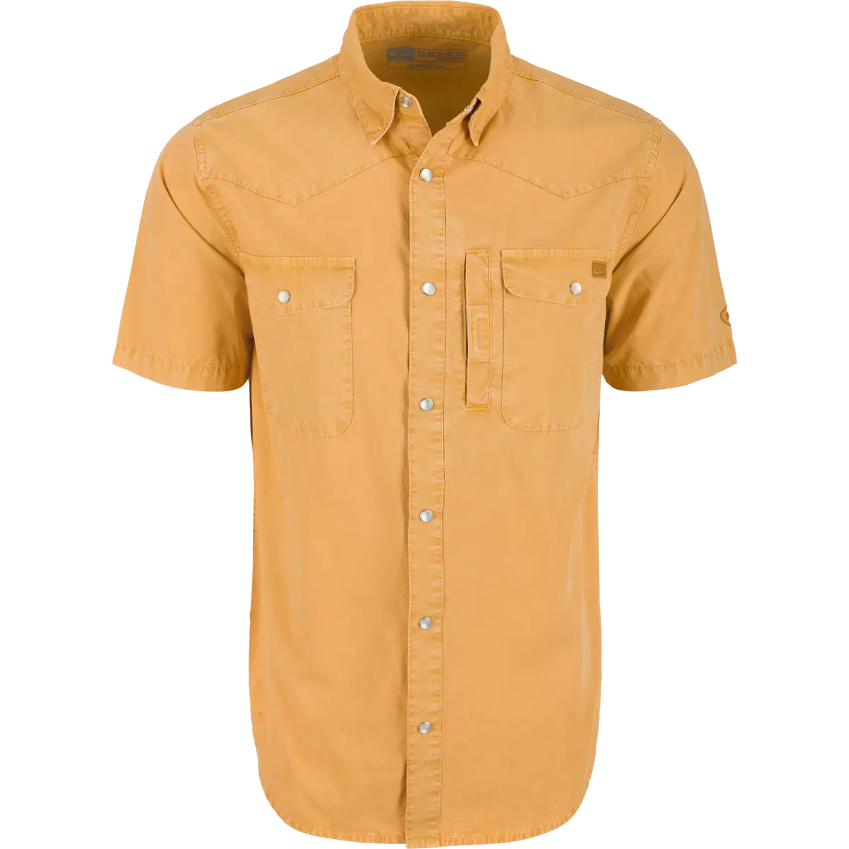 Cinco Ranch Western Acid Washed Short Sleeve Shirt 1