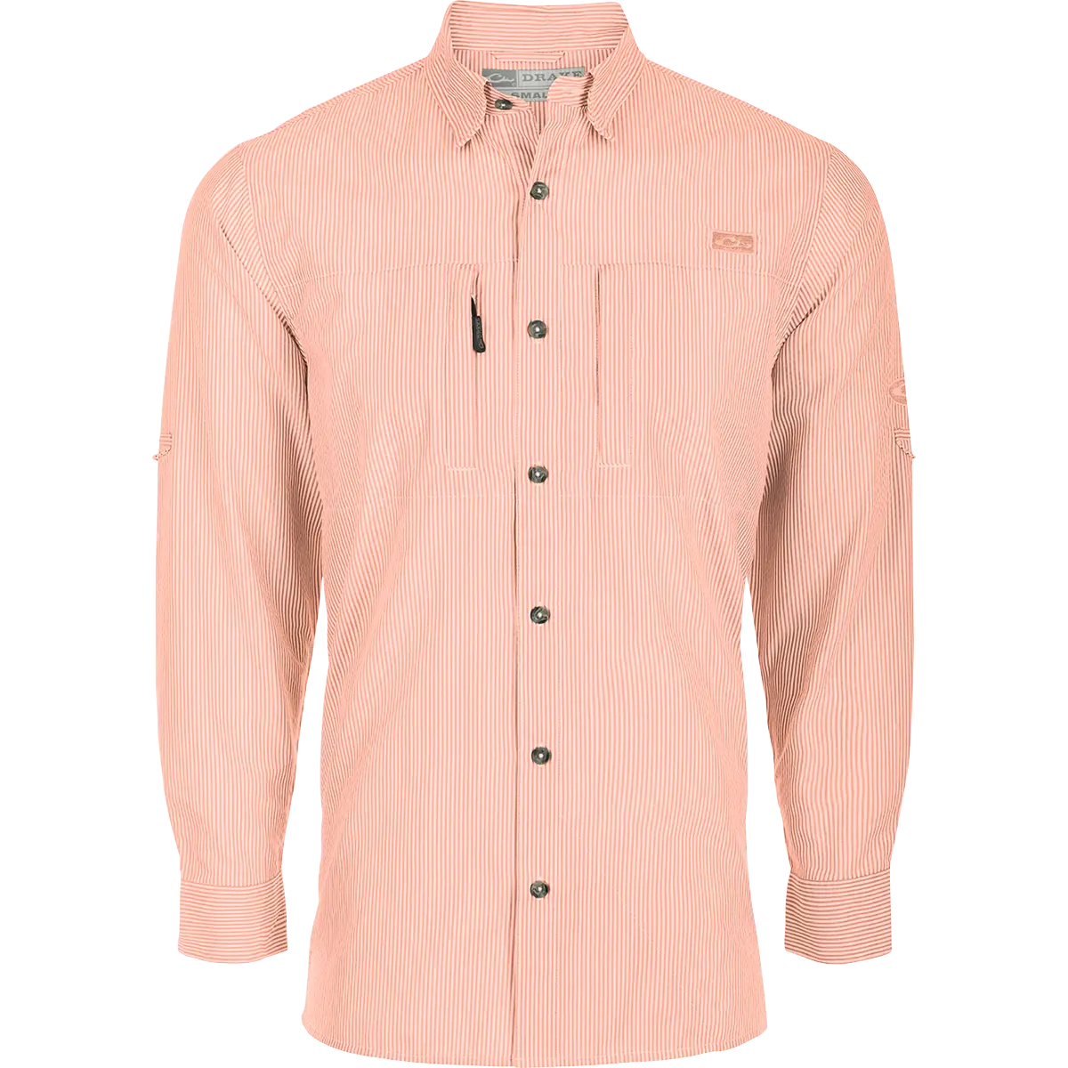 Classic Seersucker Stripe Long Sleeve Shirt 1