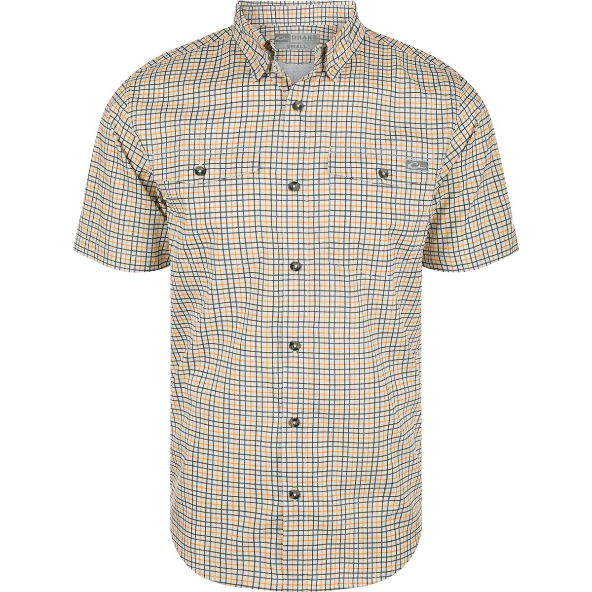 Frat Tattersall Button-Down Short Sleeve Shirt 1