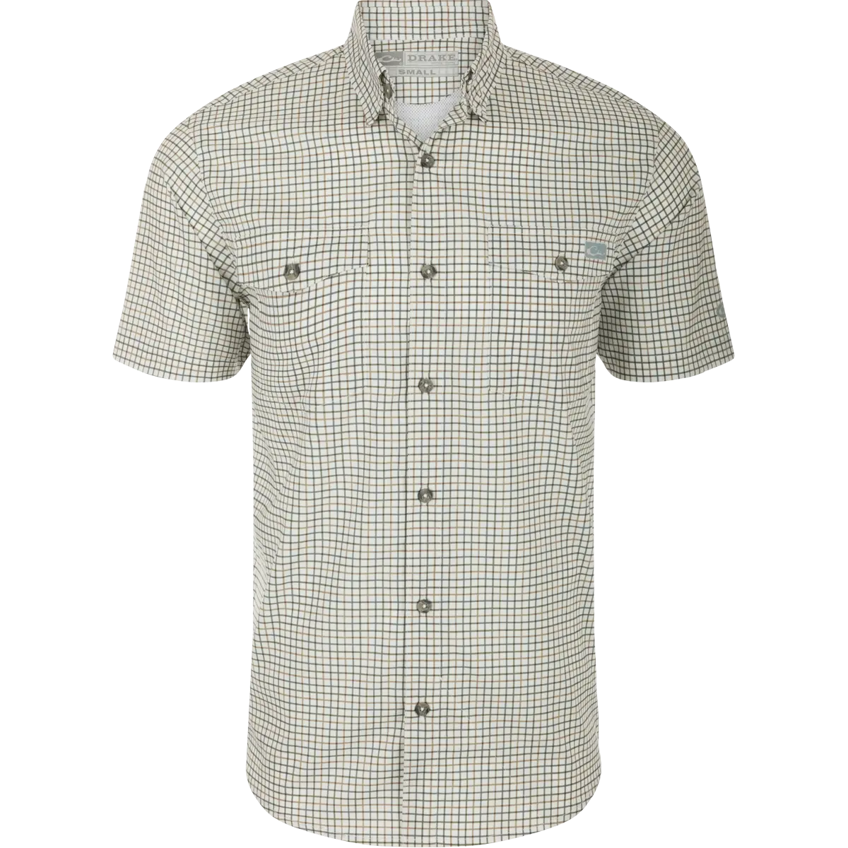 Frat House Tattersall Short-Sleeve Button-Down