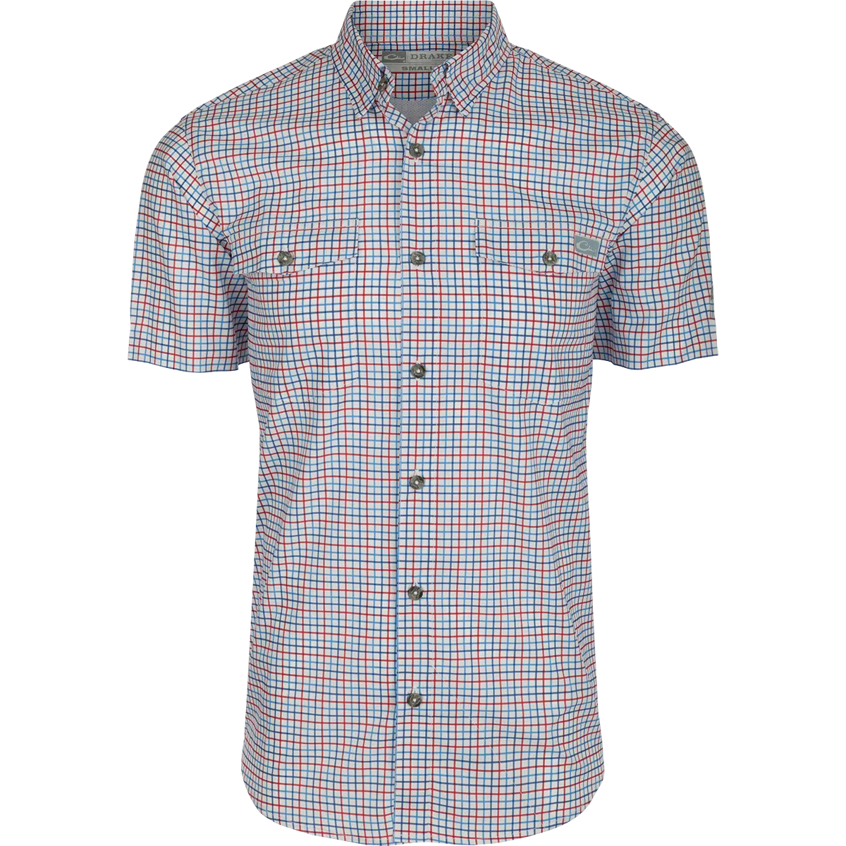 Frat Tattersall Button-Down Short Sleeve Shirt 1