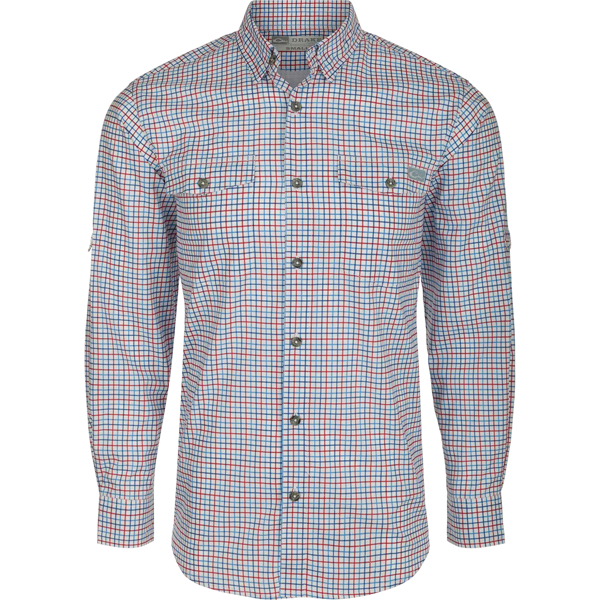 Frat Tattersall Button-Down Long Sleeve Shirt 1