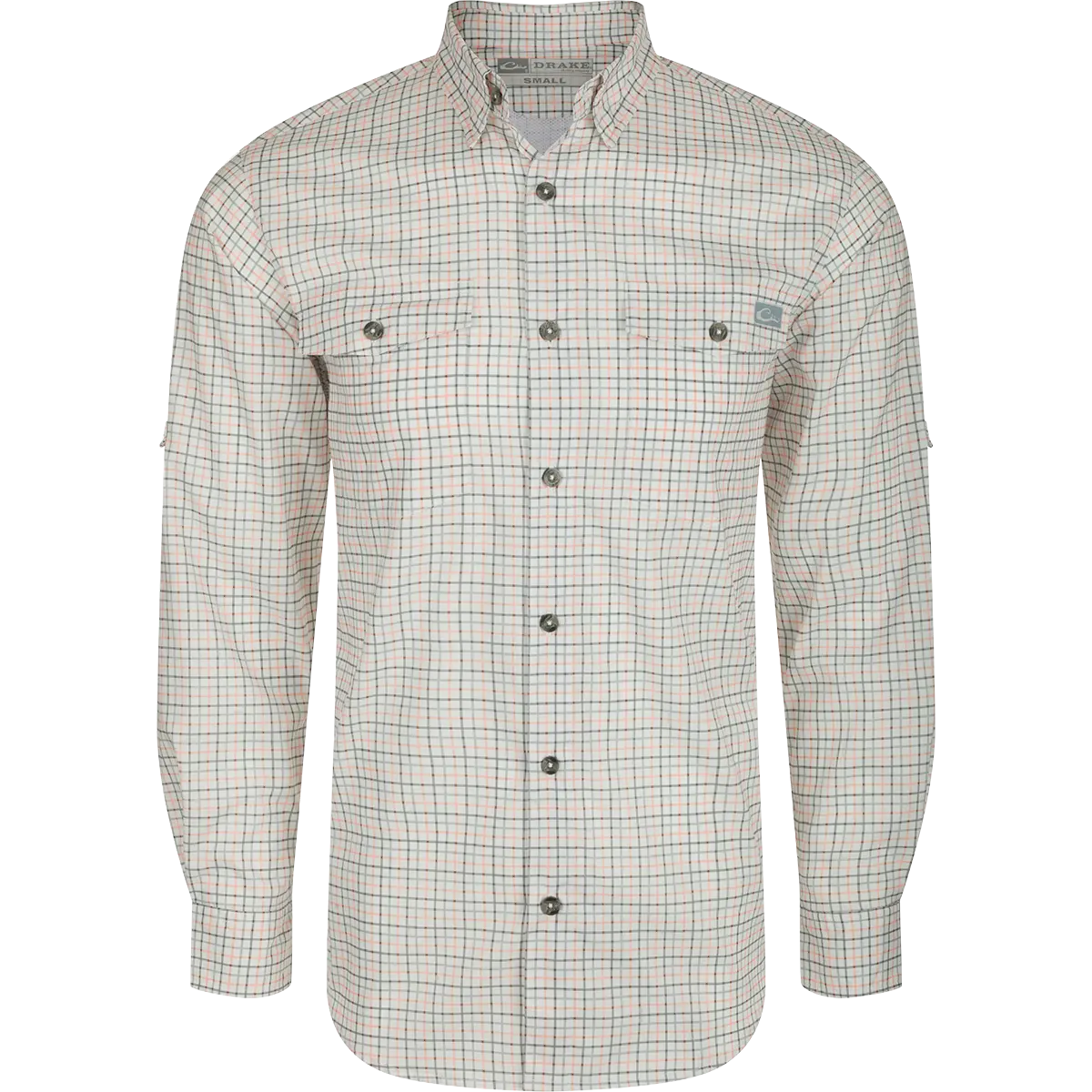 Frat Tattersall Button-Down Long Sleeve Shirt 1