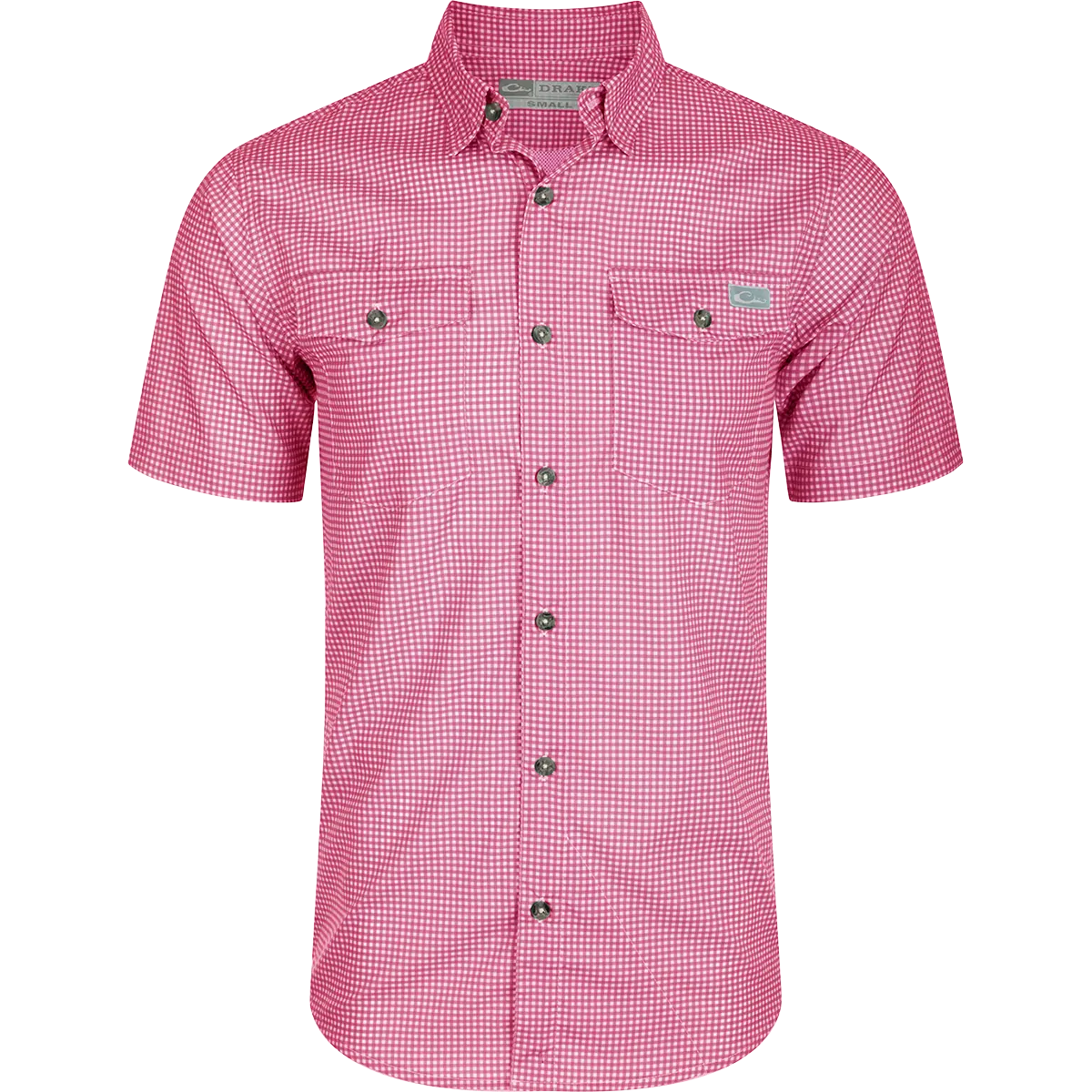 Frat Gingham Check Short Sleeve Shirt 6