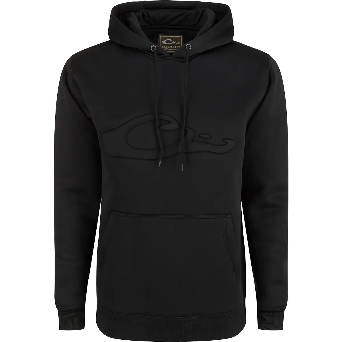 Back Eddy Embossed Hoodie 1