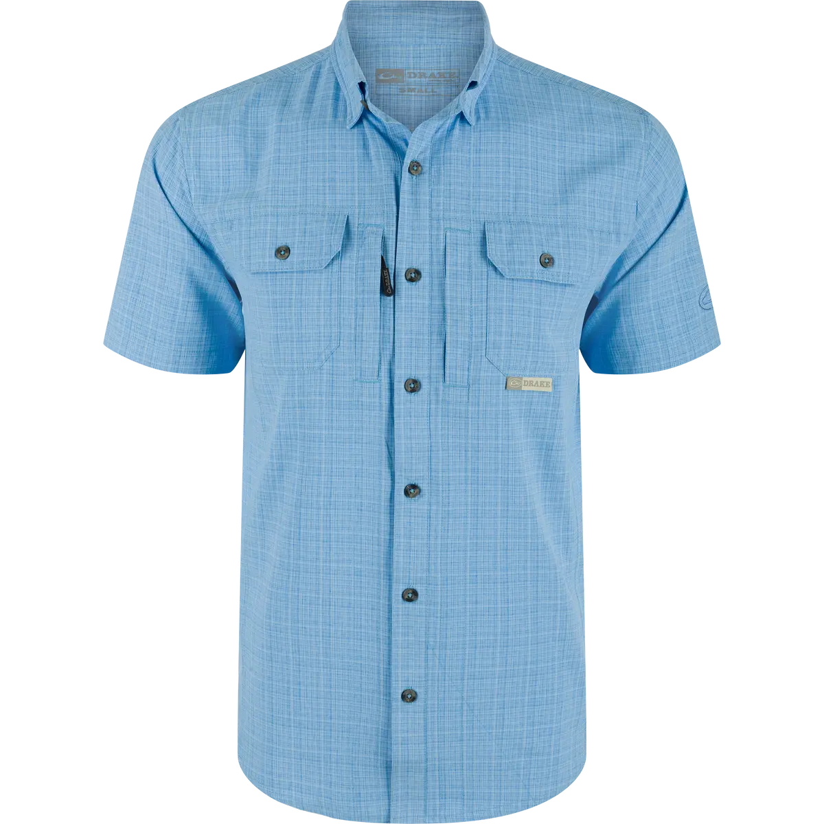 Wingshooter Trey Cross Hatch Short Sleeve Shirt 1
