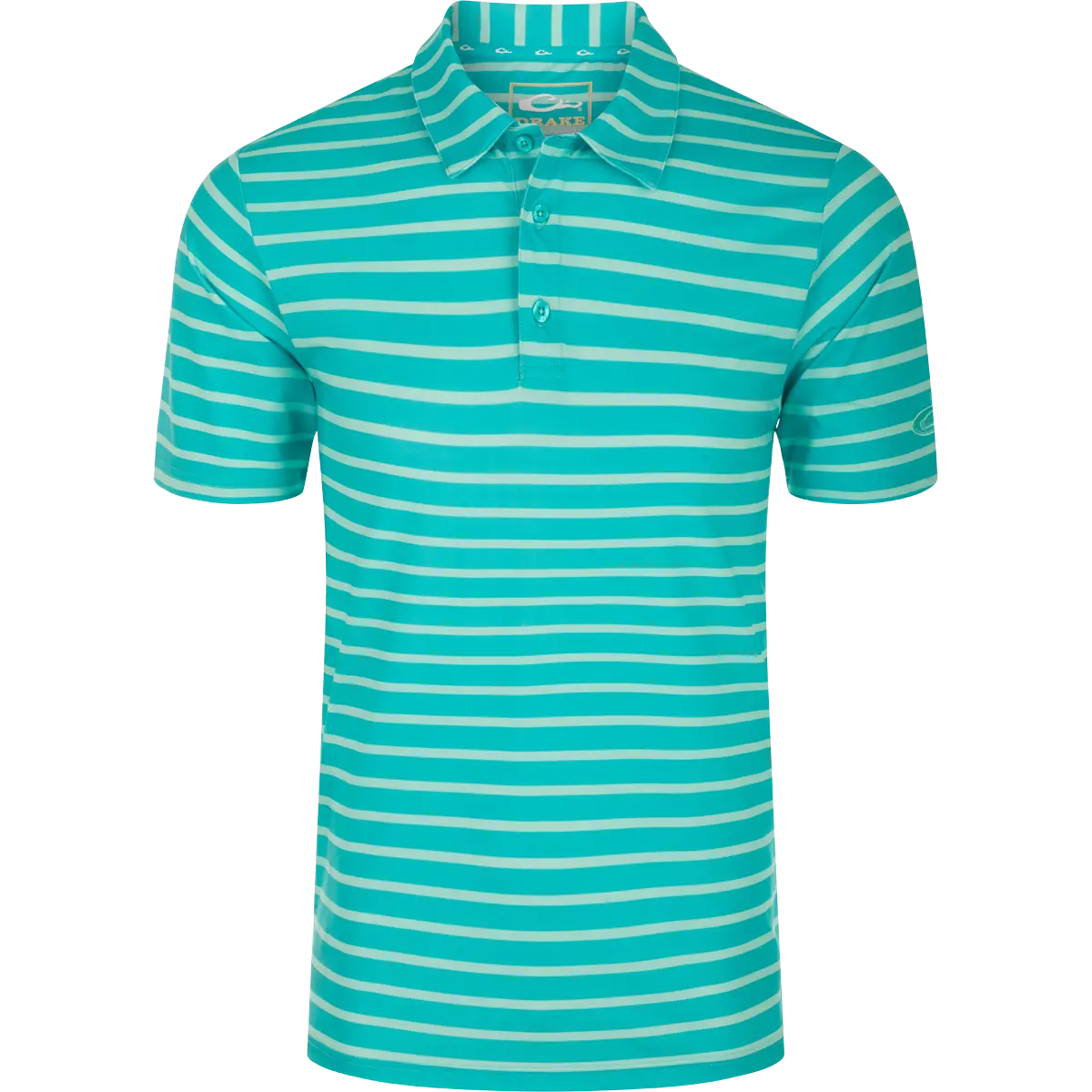 Performance Stretch Striped Short Sleeve Polo 1