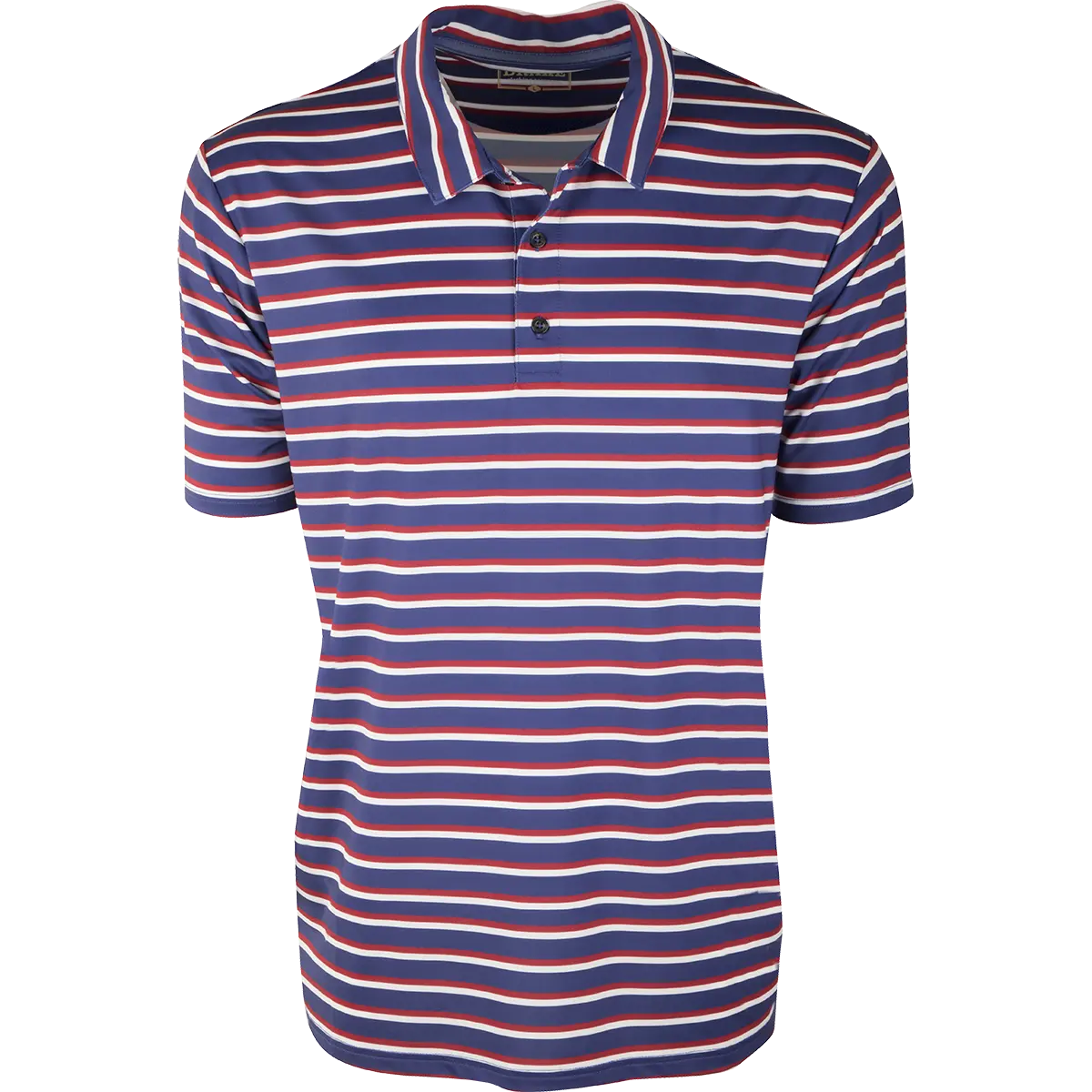Performance Striped Polo 1