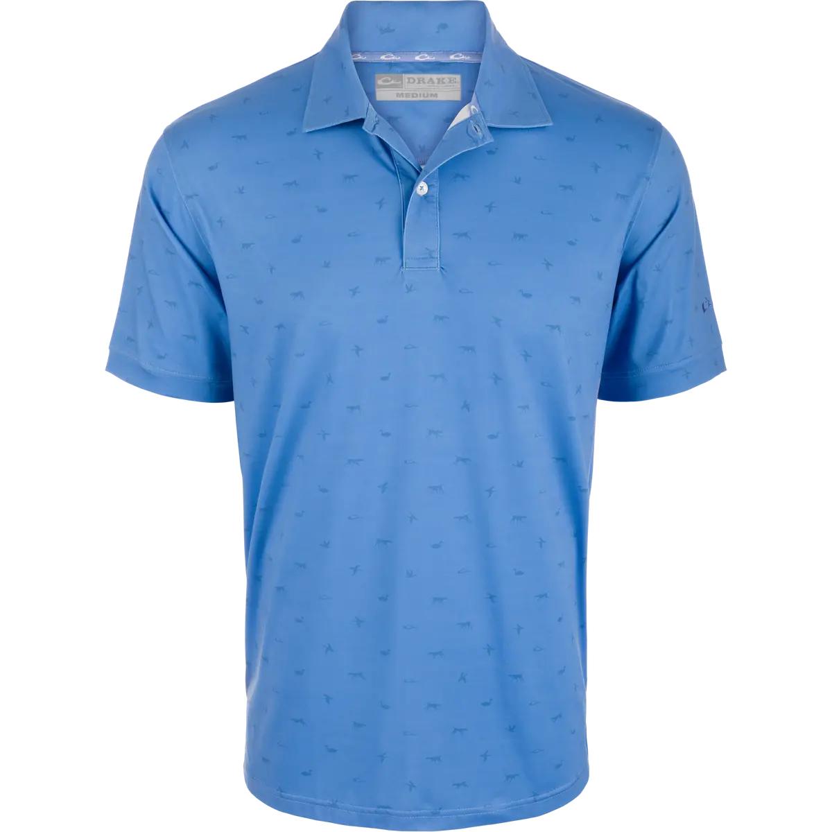 Print Performance Polo Shirt 1