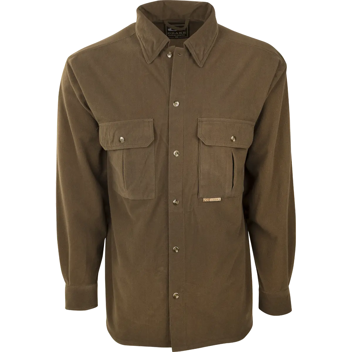 Three-Pocket Microfleece Layering Shirt
