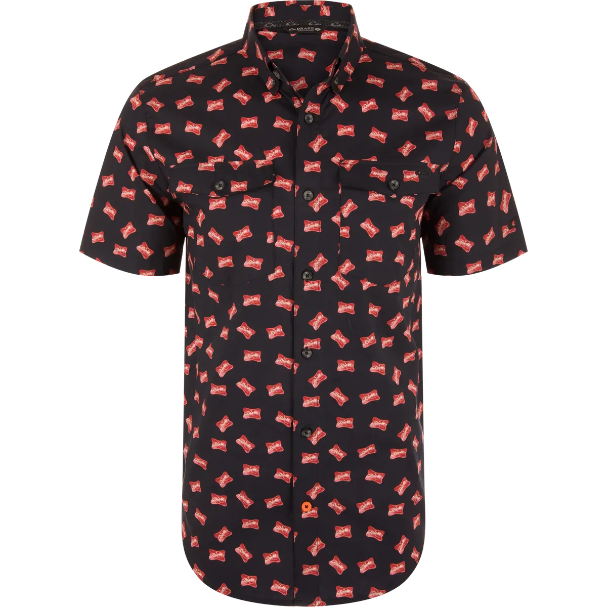 Cotton Drake Life Print Short Sleeve Shirt 1