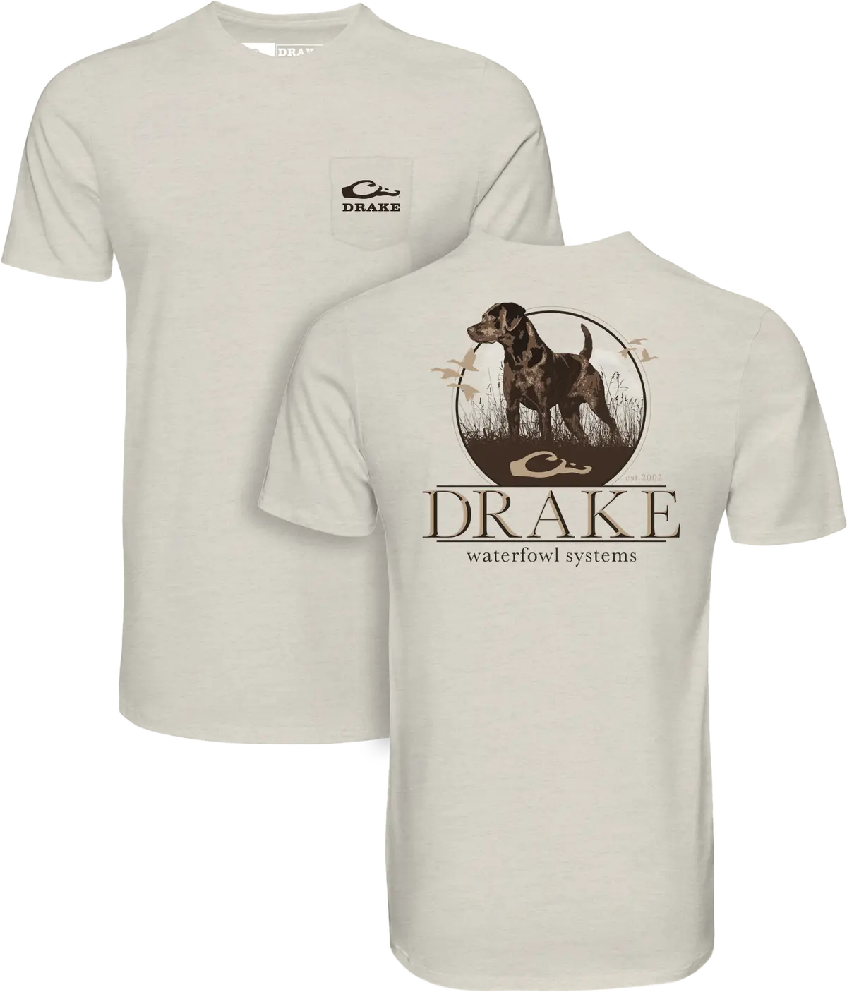 Standing Black Lab T-Shirt 1