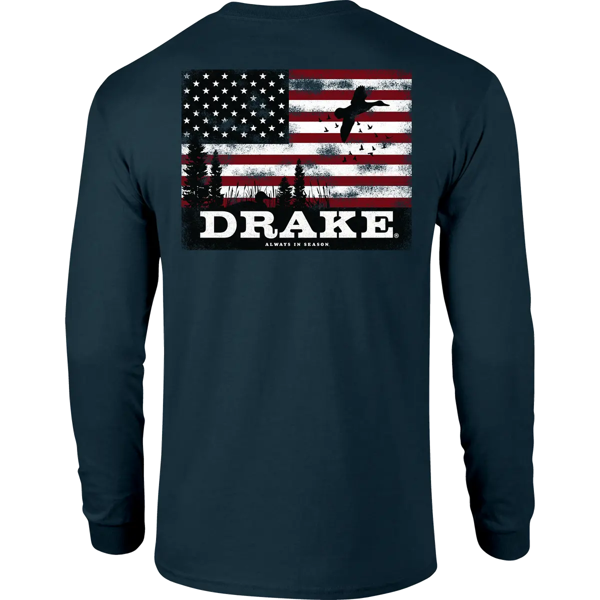 Americana Scenic Long Sleeve T-Shirt 1