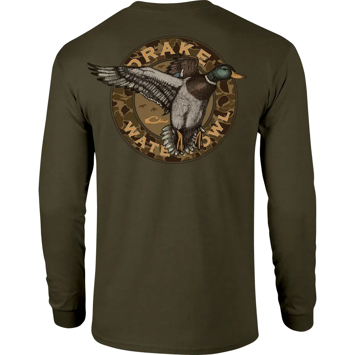 Circle Mallard Long Sleeve T-Shirt 1