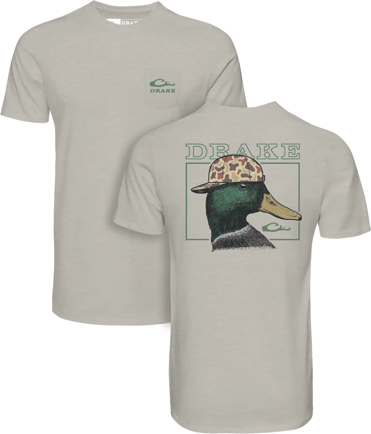 Back Cap Mallard T-Shirt 1