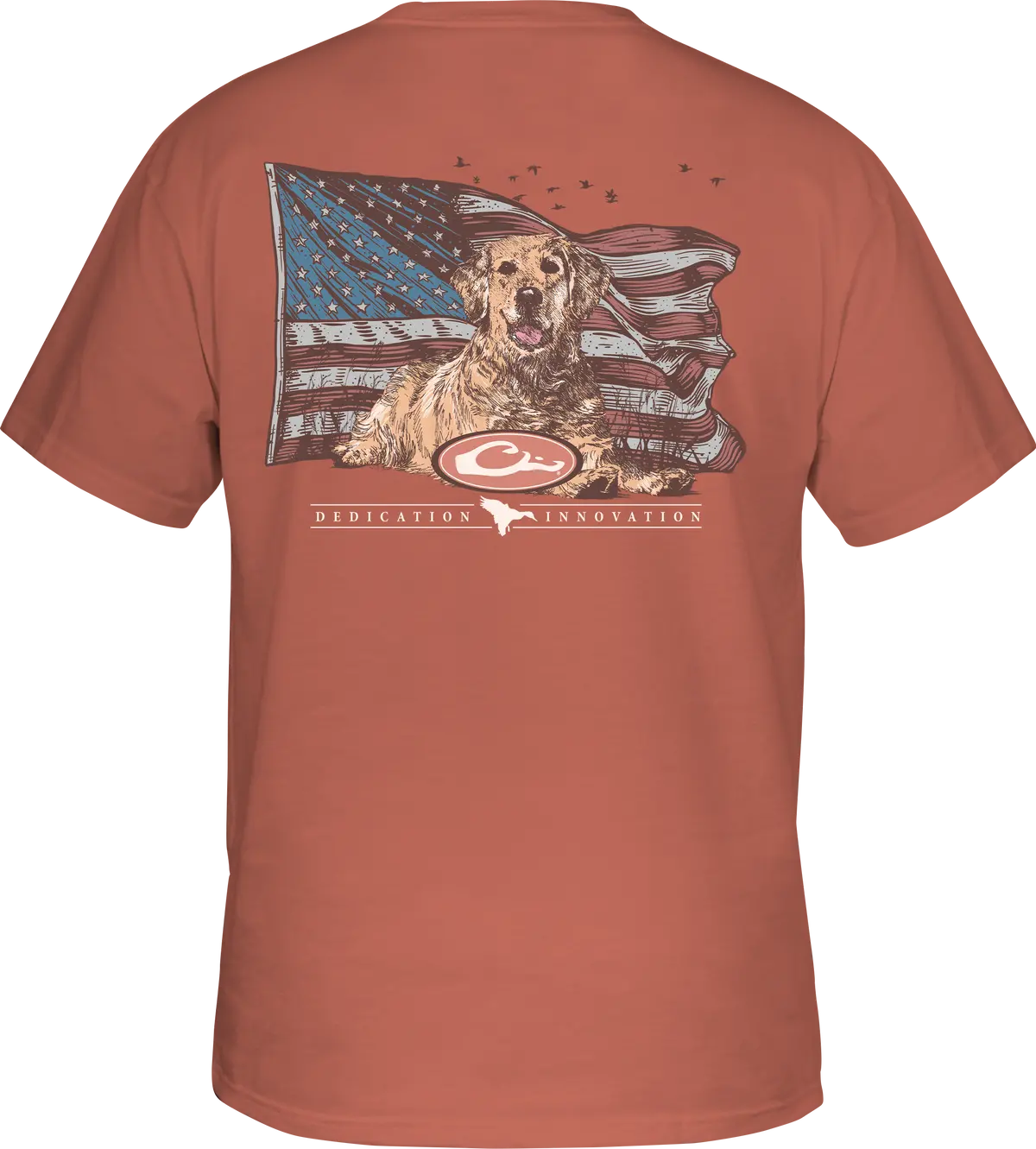 Yellow Lab Flag T-Shirt 1