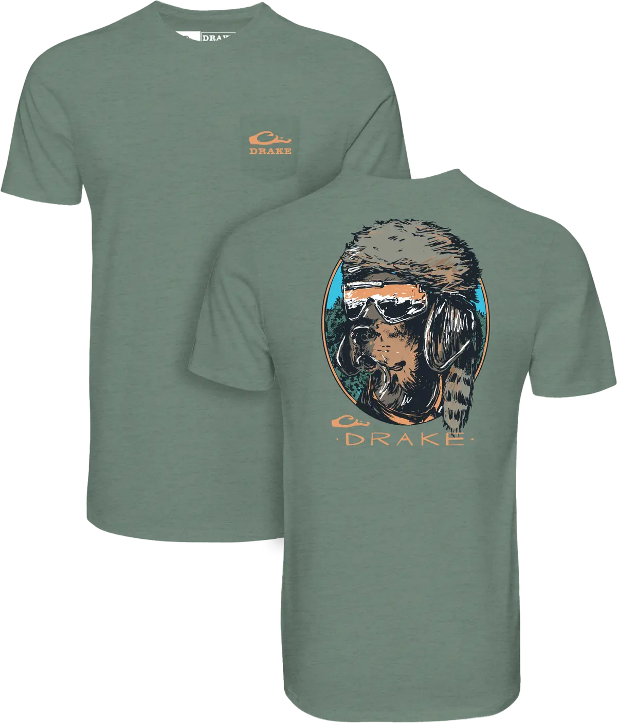 Pop Art Coonskin Cap Lab T-Shirt 1