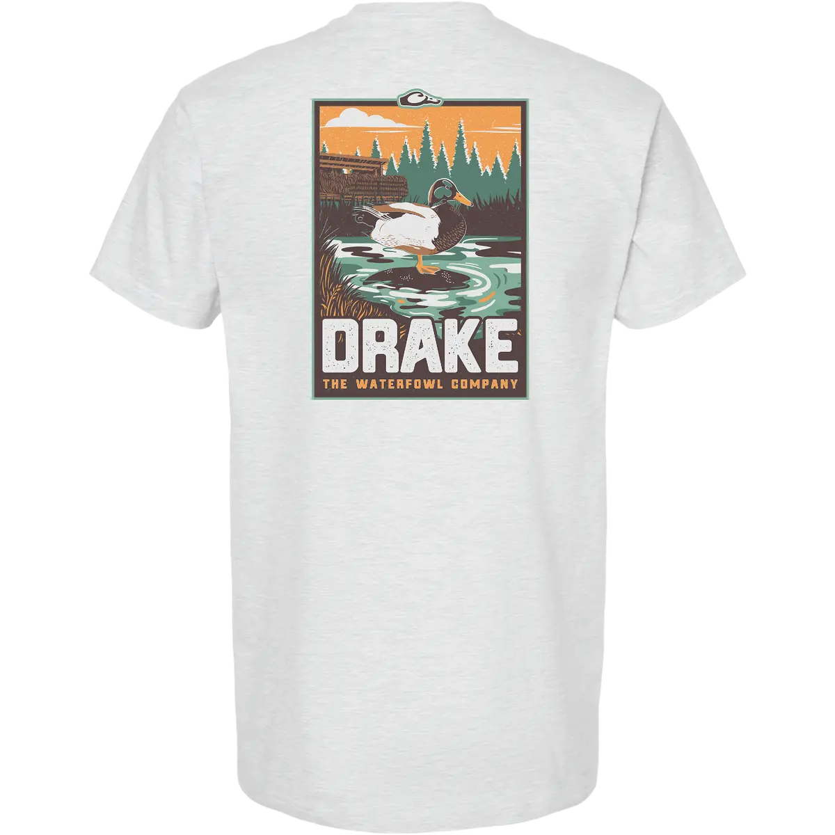 Mallard Blind Scene T-Shirt 1