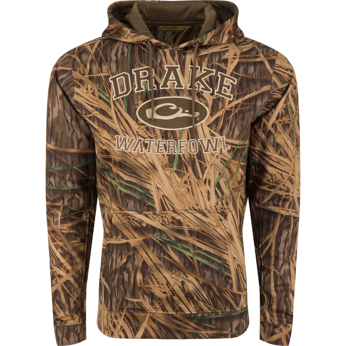 Mst Performance Logo Fleece-Lined Camo Hoodie 1