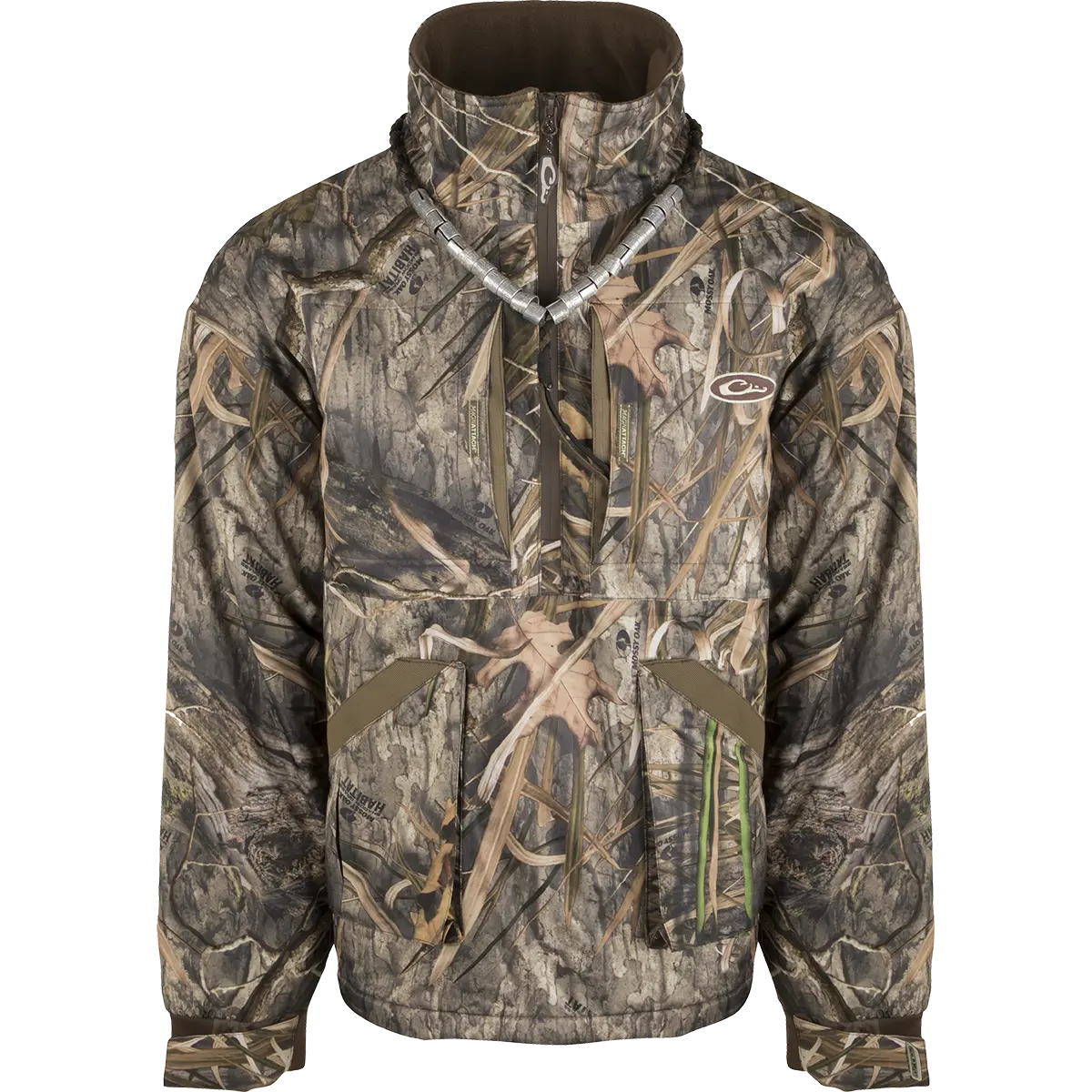 Mst Refuge 3.0 Fleece-Lined 1/4 Zip Jacket -Mossy Oak Shadow Grass Habitat 1
