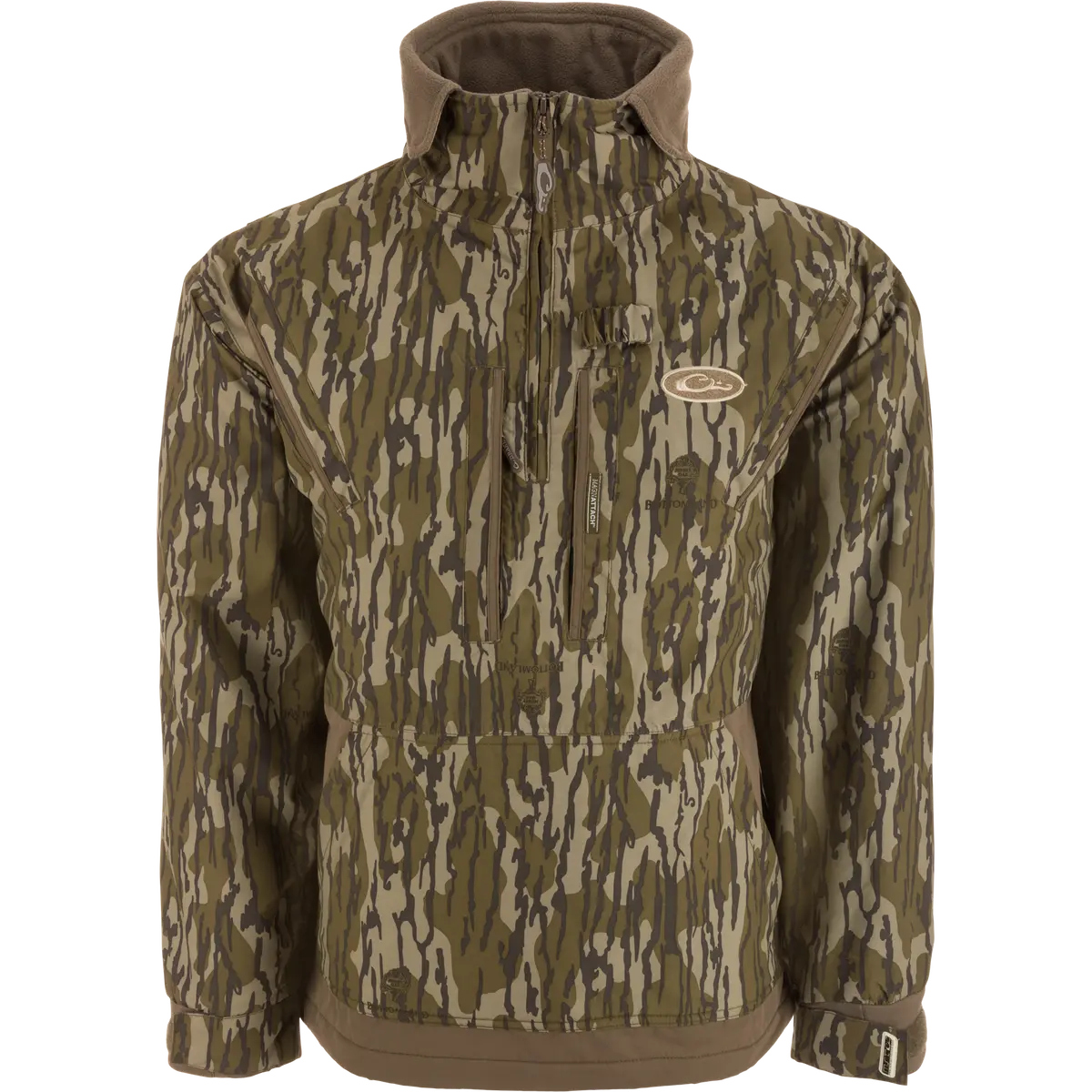 Mst Waterproof Fleece-Lined Quarter Zip Jacket 1