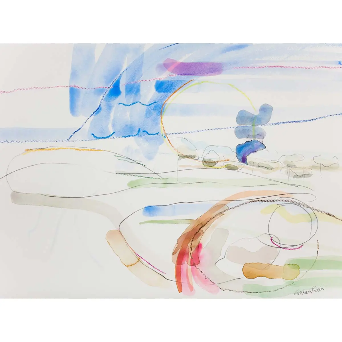 Delicate Landscape Iii 1